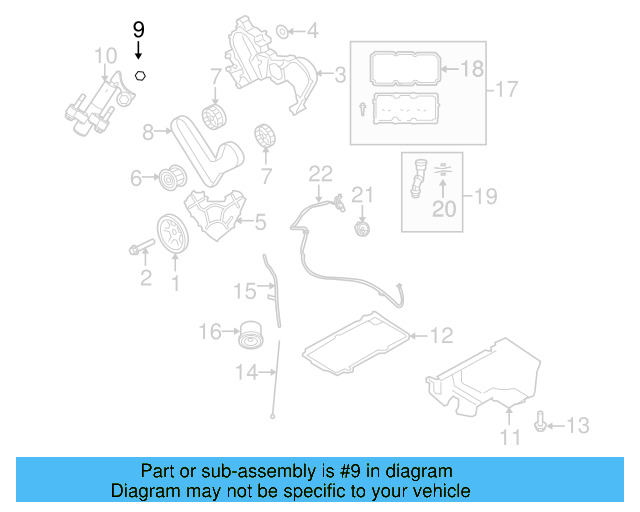 Serpentine Tensioner 7B0-903-315-A - View 6