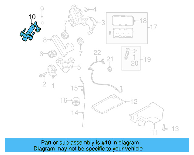 Tensioner Bracket 7B0-109-217 - View 3