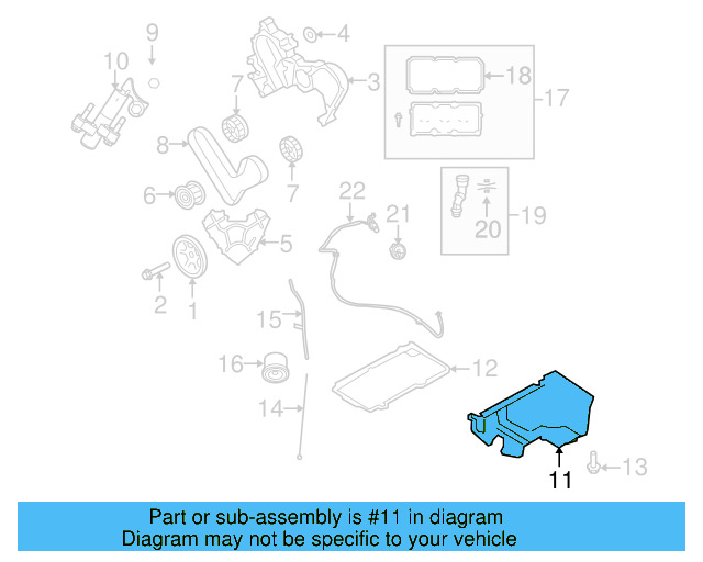 Oil Pan 7B0-103-601 - View 9