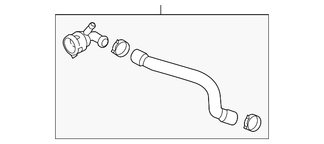 Water Hose 5C0-121-063-B - View 8