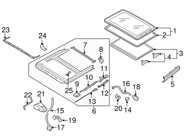 Air Deflector Stop 8D5-898-652
