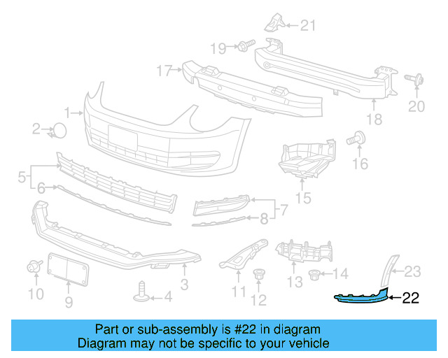 Lower Molding 5C5853896A9B9 - View 2