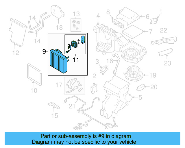 Evaporator Assembly 3QF-816-103-A - View 8
