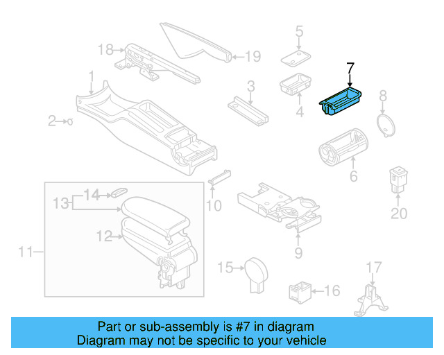 Insert 1J0-857-232-B-300 - View 15