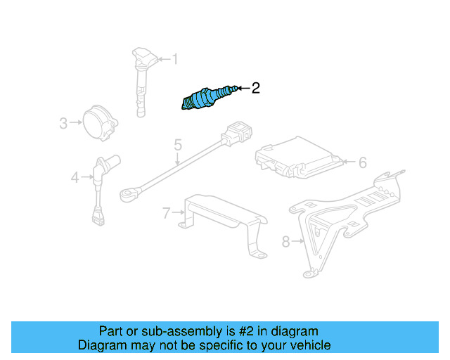 Spark Plug 101-905-622 - View 5