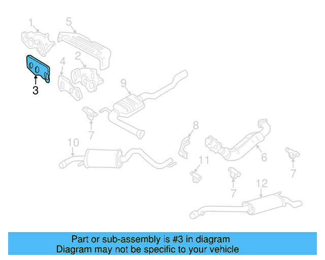 Manifold Gasket 022-253-039-E - View 8