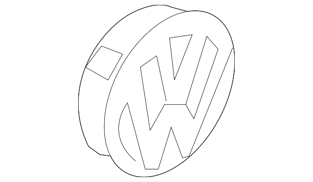 Wheel Center Cap 5G0-601-171-XQI - View 3