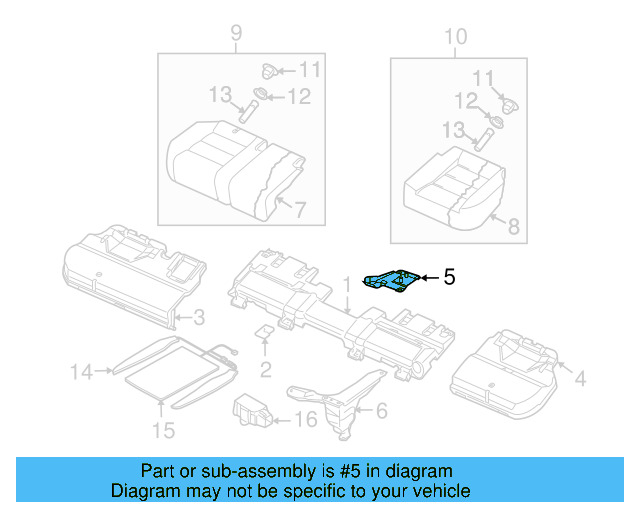 Center Mount 7L0-886-221-H - View 3