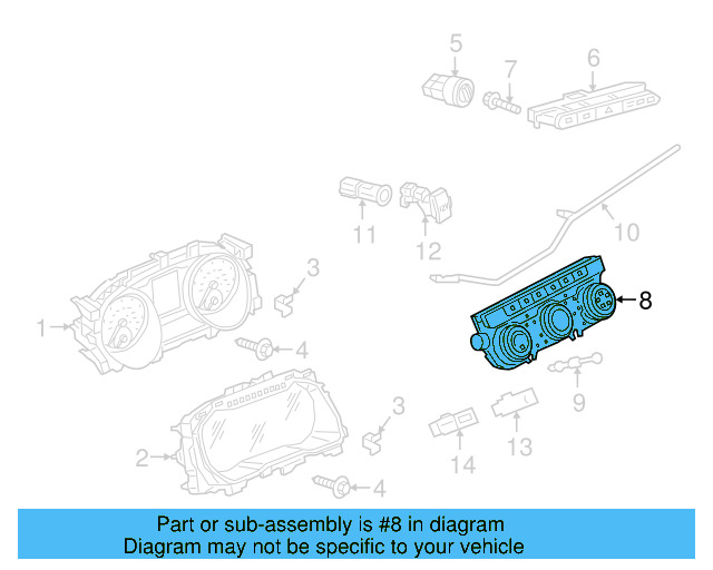Side Cover Clip 1K0-867-388-A - View 95
