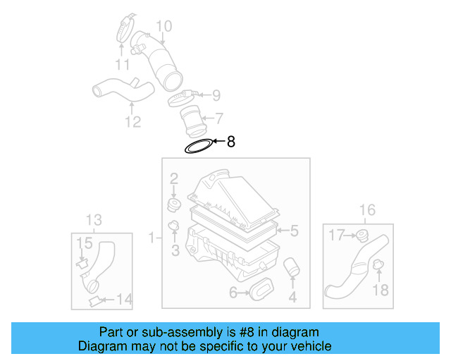 Air Mass Sensor Gasket WHT-006-727 - View 10