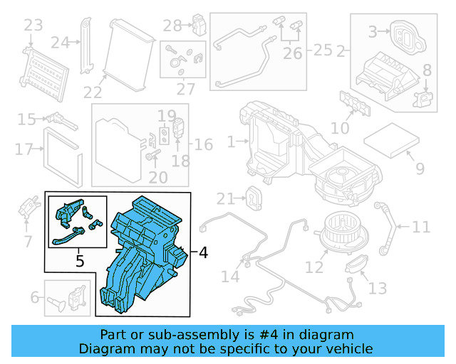 Intake Duct 5WB-898-304 - View 16