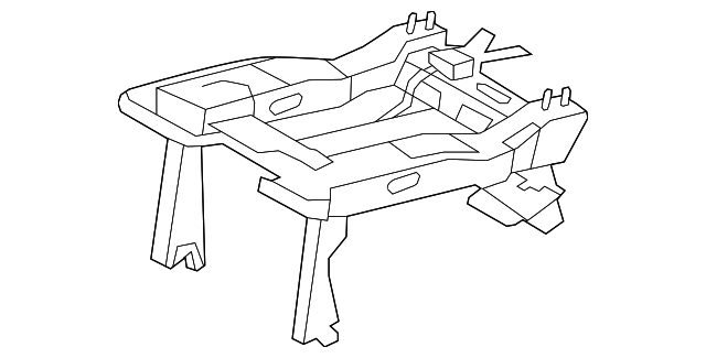 Seat Frame 7B0-885-306-A - View 3