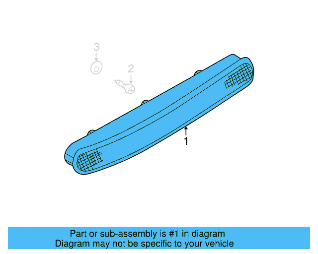 High Mount Lamp 1C0-945-097-E - View 12