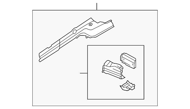 Frame Side Member 7L0-803-107-B - View 3