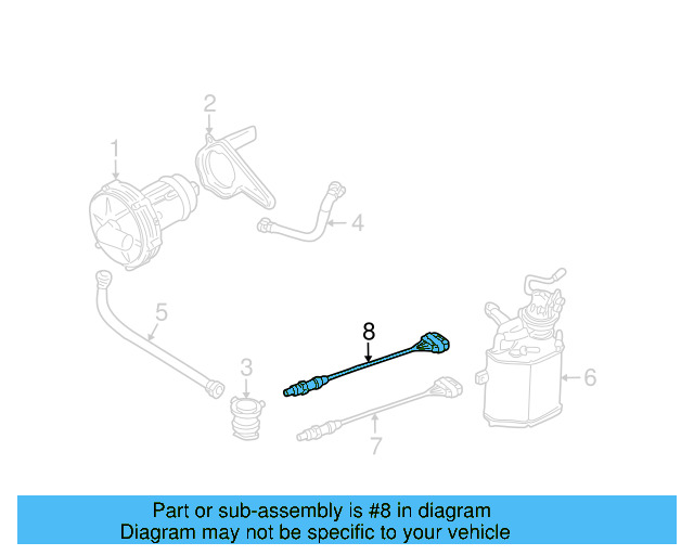 Oxygen Sensor 06A-906-262-BG - View 5