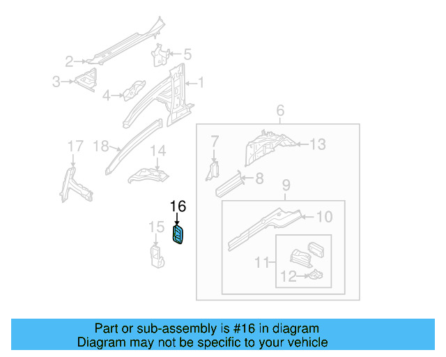 Reinforced Plate 7L0-803-410 - View 9