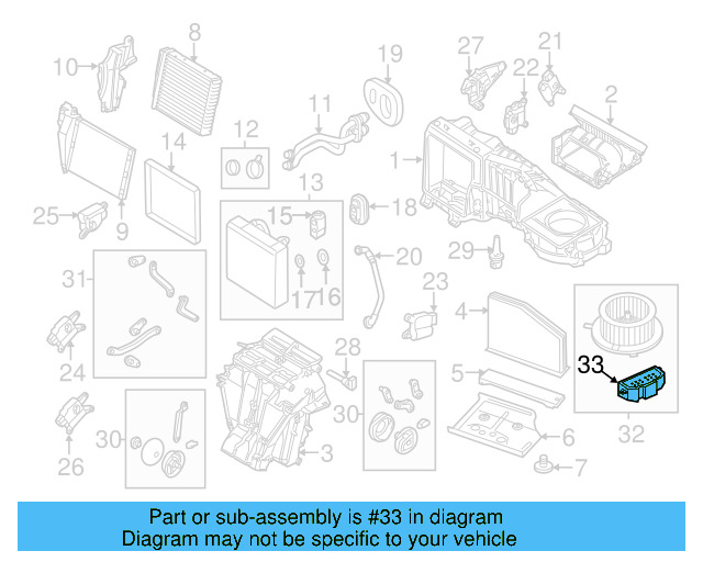 HVAC Blower Motor Control Module 3C0-907-521-G - View 33