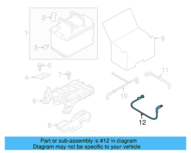 Ground Cable 5N0-971-250-AK - View 18