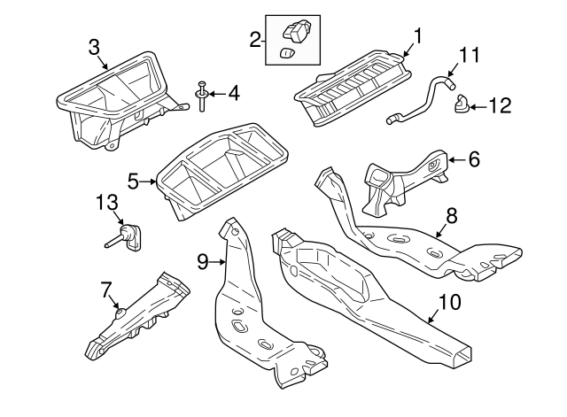 Rear Duct 5Q0-819-806-F