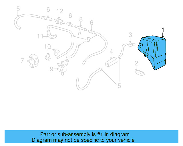 Vacuum Tank Nut 311-955-461 - View 5