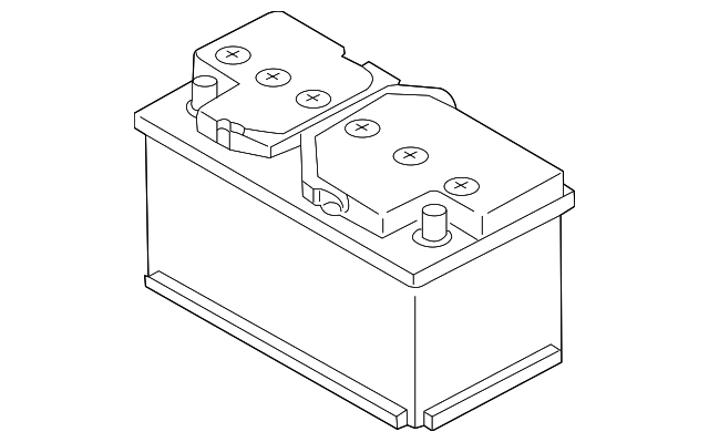 Vehicle Battery 000915089G - View 7