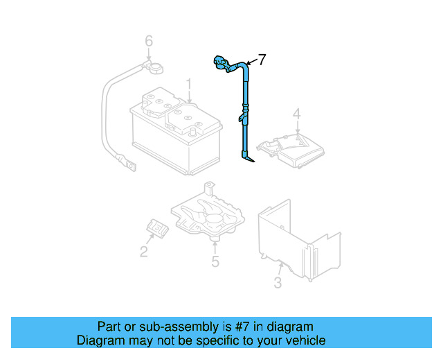 Positive Cable 1J0-971-228-BG