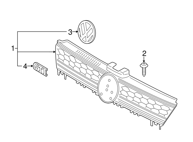 Emblem 5G0-853-601-2ZZ - View 16