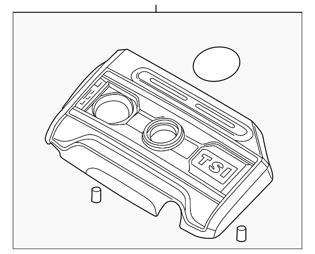 Engine Cover 06J-103-925-BG - View 12