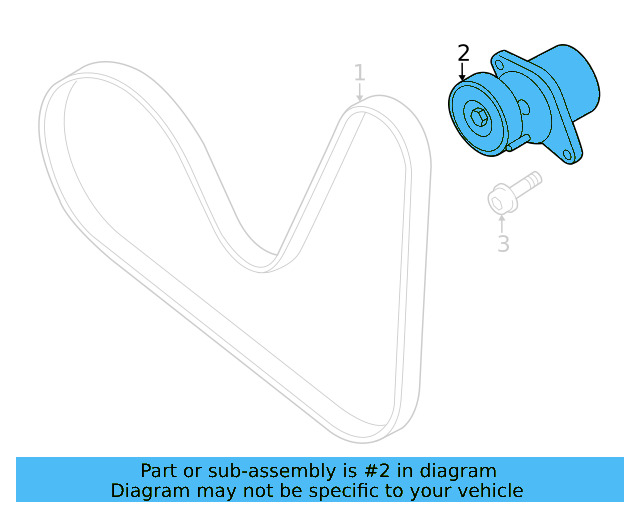 Belt Tensioner 06K-903-133-AG - View 12
