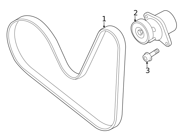 Belt Tensioner Bolt N-107-663-01 - View 13