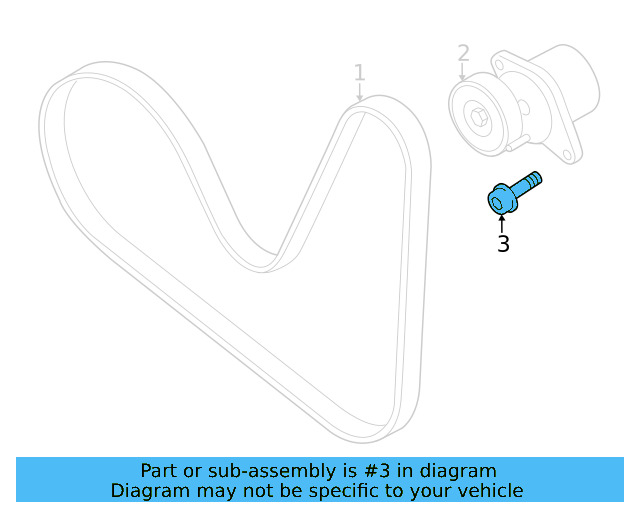 Belt Tensioner Bolt N-107-663-01 - View 31