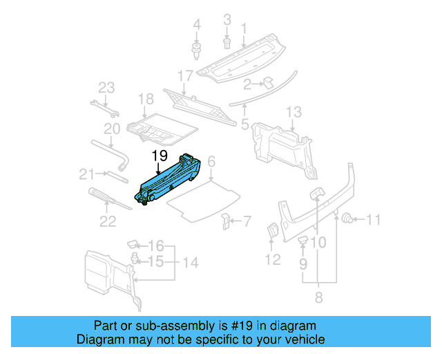 Jack Assembly 8L0-011-031-A - View 31