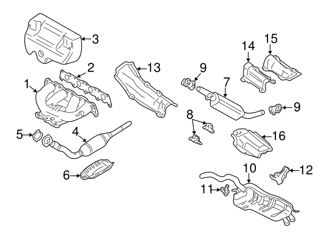 Converter & Pipe Protector 7M3-253-243 - View 19