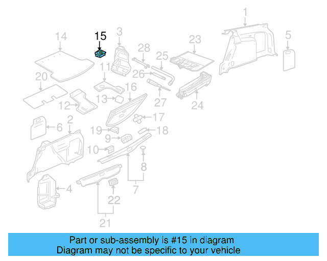 Spare Cover 3B9-863-546-G-B41 - View 27
