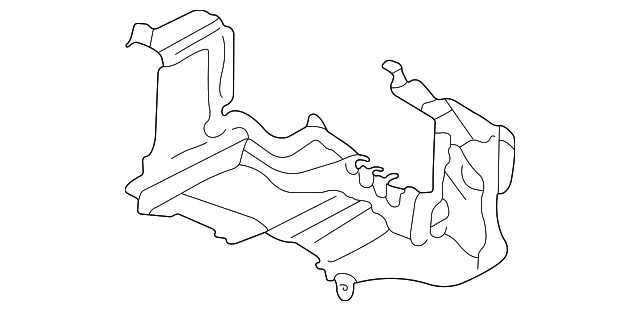 Radiator Support Air Duct 1J0-805-962-C-B41 - View 4