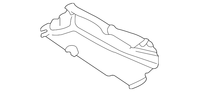 Radiator Support Air Deflector 1J0-805-971-B41 - View 9