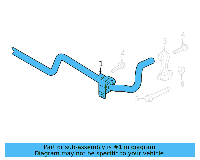 Stabilizer Bar 3QF-511-305-L