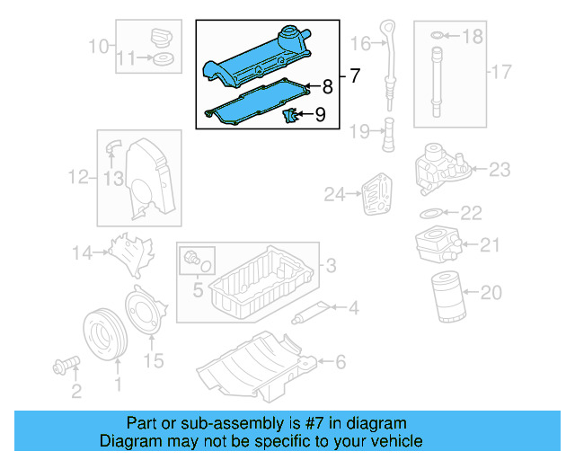 Valve Cover 06G-103-429-B - View 5