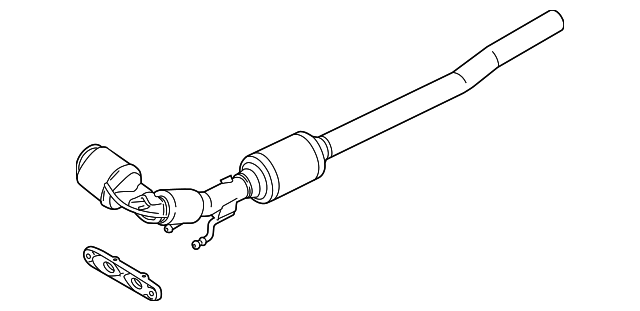 Converter & Pipe 5C0-254-501 - View 6
