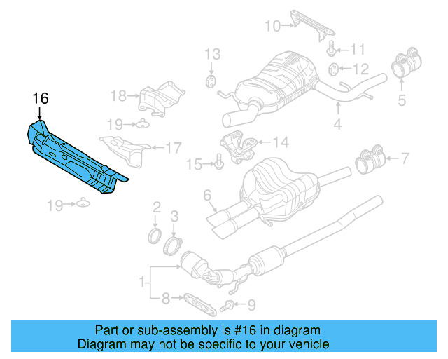 Heat Shield 5C6-825-671-C - View 13