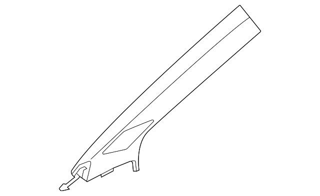 Pillar Trim 11A-868-224-4PK - View 3