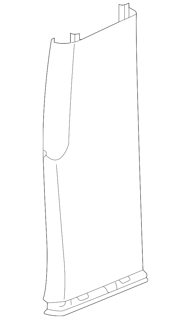 Lower Center Pillar Trim 11K-867-291-4PK