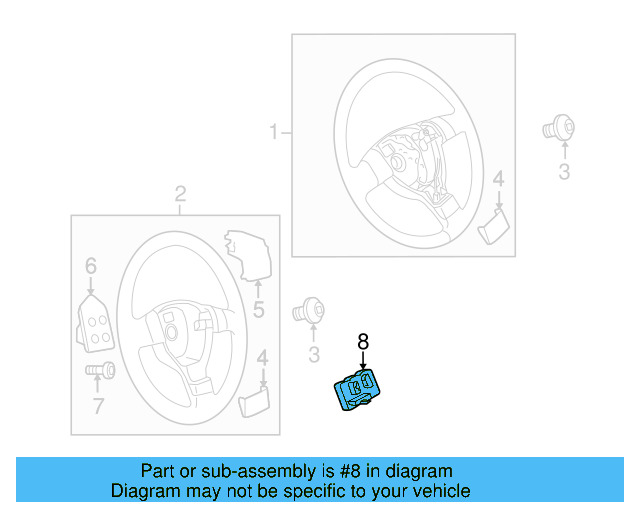 Control Module 1K0-959-542-B