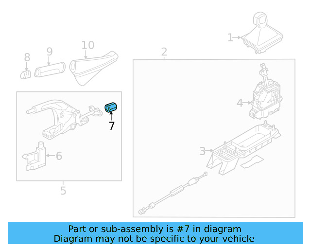 Adjust Nut WHT-005-614 - View 5