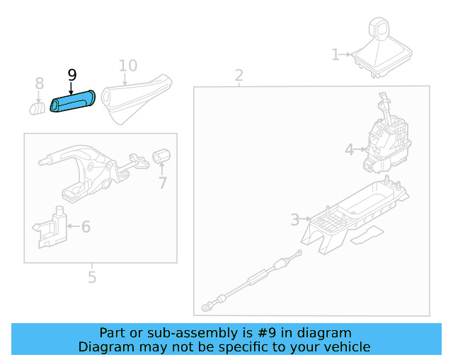 Handle 5GM-711-503-B-KLA - View 18