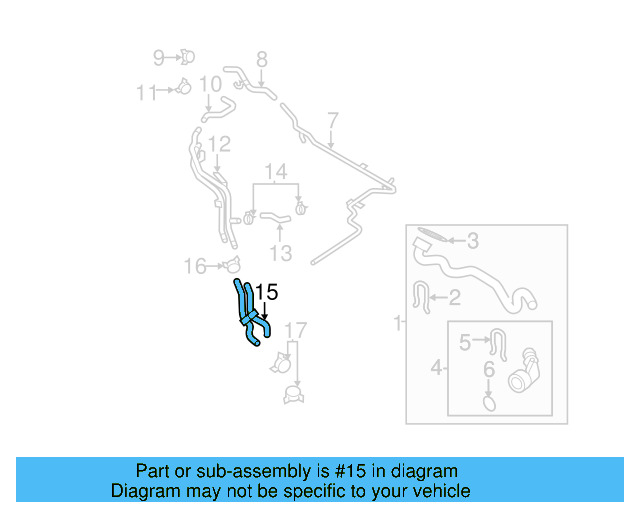 Engine Coolant Hose 3C0-122-063-M - View 27