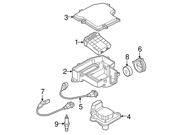 Rotor Sensor 06B-905-234-A - View 8