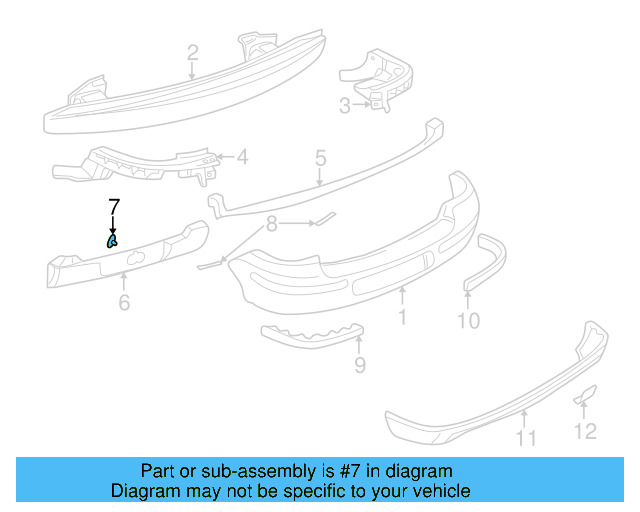 Insert Panel Plug 357-863-119-01C - View 4
