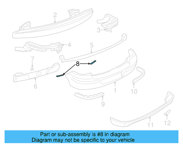 Insert Panel Reinforced Plate 1E0-807-851 - View 4