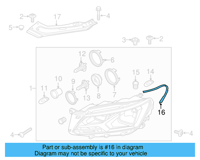 Gasket 561-941-119 - View 2